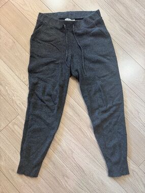 Men's Charcoal Knit Joggers Sweatpants